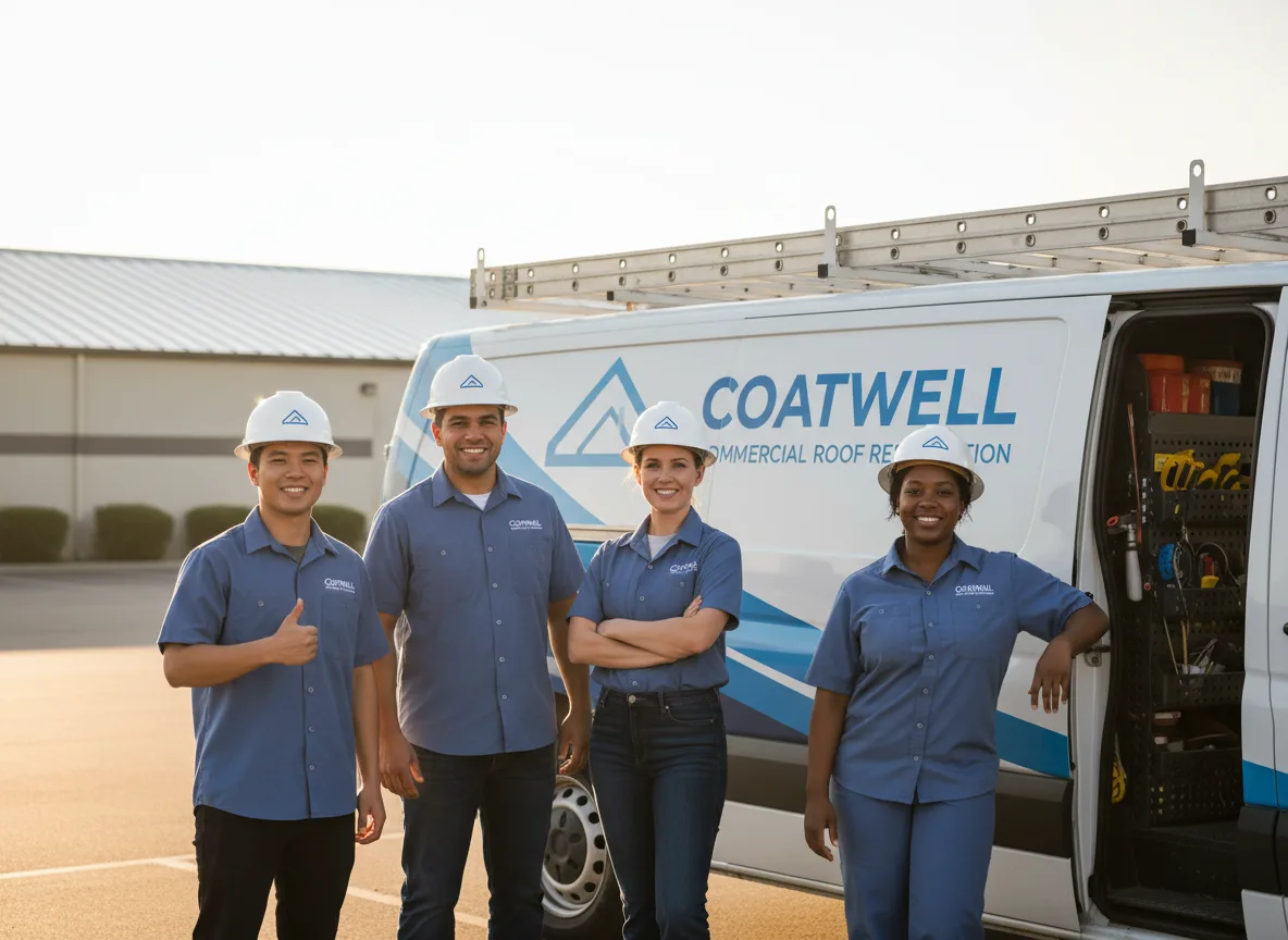 Commercial roof coating company in Selkirk, NY